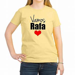 Cafepress Vamos Rafa Love T Shirt Crew Neck Tee Kinihax