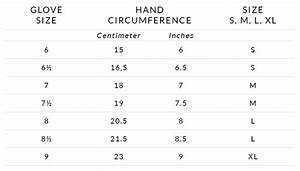 How To Measure Glove Sizes Correctly Dalgado