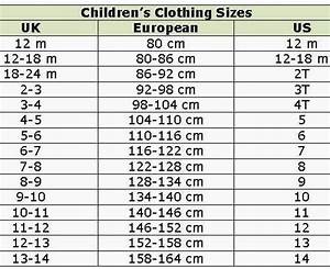 european clothing chart european clothing size conversion