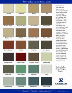 Color Charts For Integral And Standard Cement Colors Cement Colors