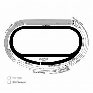 Richmond Raceway Seating Map