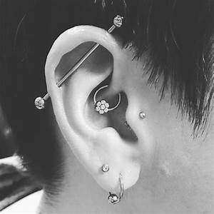 daith industrial tragus earings piercings cool ear piercings ear