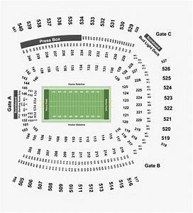 Seat Number Heinz Field Seating Chart With Rows Hd Png Download Kindpng