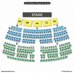 Grand Sierra Theater Seating Chart