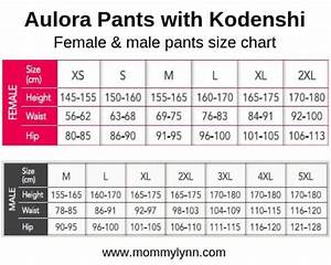 Aulora Pants Size Chart Women Size Measurement 
