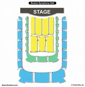 Boston Symphony Hall Seating Chart Seating Charts Tickets