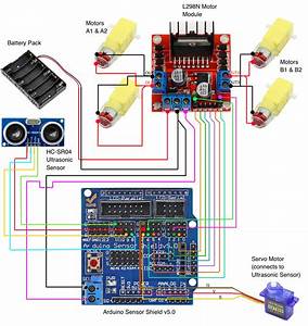4 Wire Arduino Diagram