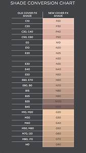 Coverfx Shade Conversion Chart If You Had Powderfx And Need To
