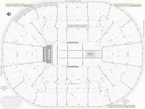 The Brilliant Quicken Loans Arena Seating Chart With Rows And Seat Numbers