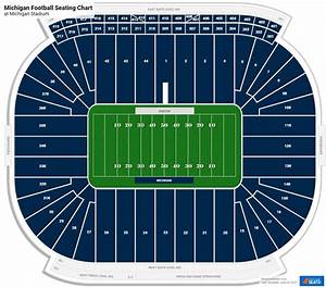 The Big House Michigan Stadium Seating Chart Bios Pics