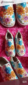 Lelli Kids Size 11 Floral Beaded Shoes Beaded Shoes Beaded