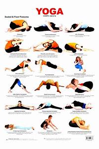 Beginner Yoga Poses Chart Work Out Picture Media Yoga Chart Yoga
