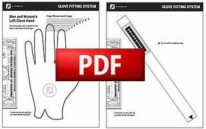 Golf Glove Size Chart Fitting Guide Footjoy