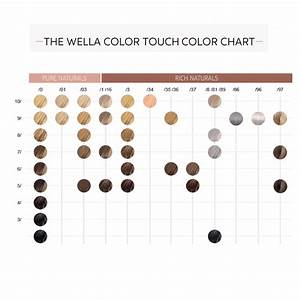 Wella Color Touch Chart Candance Crawley
