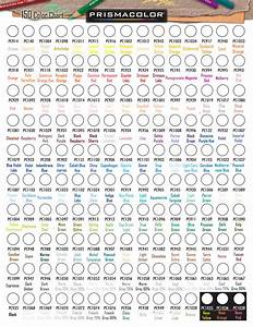 Prismacolor 150 Premier Colored Pencil Chart By Transientart On Deviantart