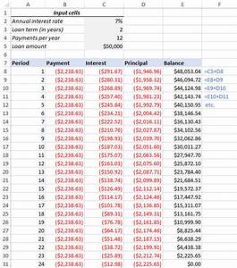 Amortization Table Excel Variable Interest Rate Review Home Decor
