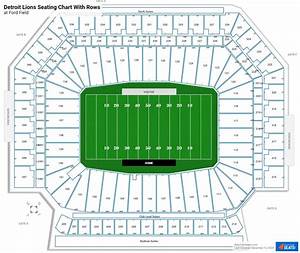 Ford Field Seating Charts Rateyourseats Com