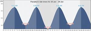 Paradise 39 S Tide Times Tides For Fishing High Tide And Low Tide Tables