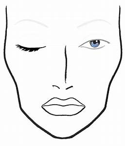 1000 Images About Make Up Templates On Pinterest Face Charts Mac