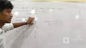 Admission Of A Partner Calculation Of Npsr Lecture 01 Youtube