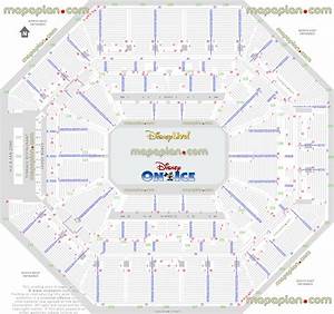 At T Center Disney Live Disney On Ice Arena Chart Best Seat