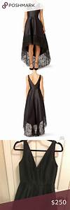  lhuillier black spider lace ball gown lace ball gowns dress