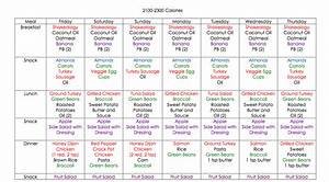 21 Day Fix Meal Plan For The 