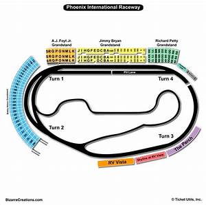 Phoenix International Raceway Seating Chart Seating Charts Tickets