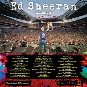 Ed Sheeran Announces X Tour For 2022 Hampden Park