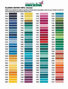 Coats Thread Color Chart Pdf