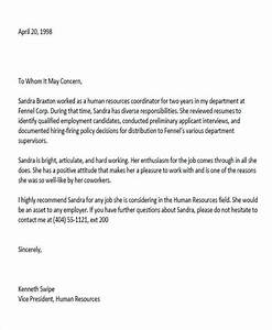 Sample Letter Of Recommendation From Colleague Awesome 6 Sample