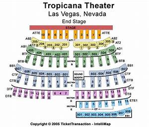Tropicana Showroom At Tropicana Hotel Casino Tickets In Las Vegas
