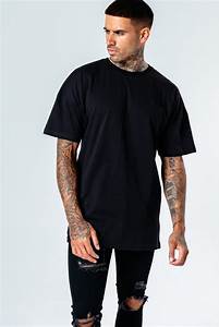 Hype Black Oversized Men 39 S T Shirt Hype