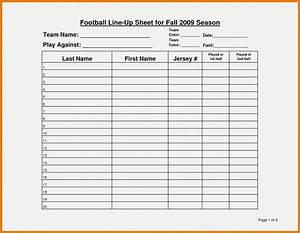 Printable Blank Football Depth Chart Template Printable Word Searches