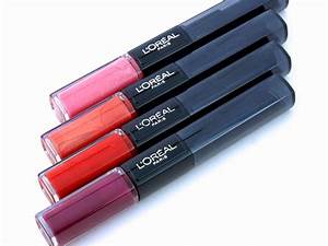 L 39 Oreal Infallible 2 Step Lipcolor Review And Swatches Loreal