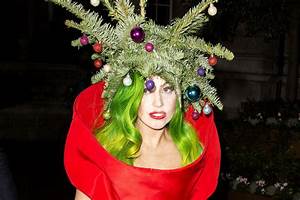 Festive Lady Gaga Dresses As A Christmas Tree Page Six