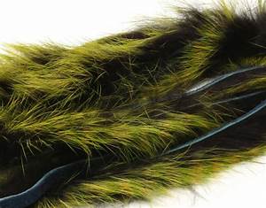 hareline barred polychrome rabbit strips buy hareline fly tying