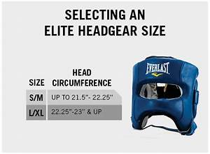 everlast evercool headgear size chart combo sports everlast