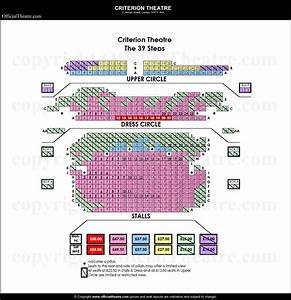 Criterion Theatre Seating Plan Seating Plan Theatre How To Plan