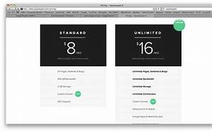 Squarespace Pricing Web Design Interactive Design Chart Design