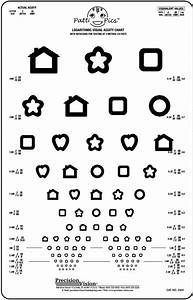 Patti Pics 13 Line Pediatric Vision Chart Precision Vision