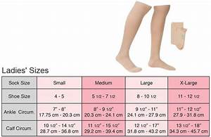 Size Charts Evo Socks
