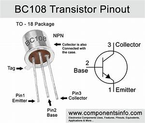 Bc108 Transistor Pinout Equivalent Features Uses And Other Useful