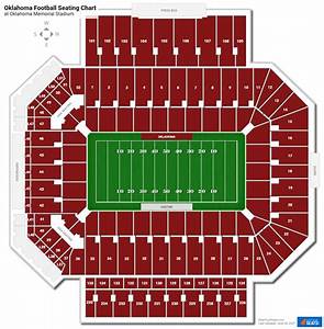 Oklahoma Memorial Stadium Seating Chart Rateyourseats Com