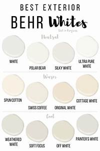 Best Behr White Paint Colors For Exteriors Behr Paint Colors White