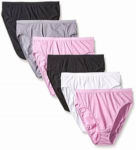 Fruit Of The Loom Women 39 S 6 Pack Assorted Cotton Hi Cut Free