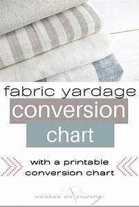 Fabric Yardage Conversion Chart Hooked On Sewing