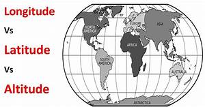 What Is The Difference Between Altitude And Latitude