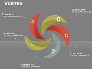 Vortex Keynote Charts Professional Presentation Templates