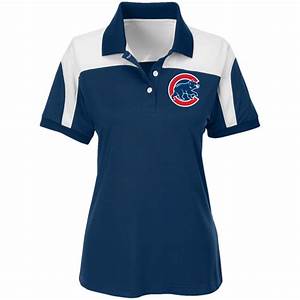 Official Chicago Cubs Classic Cubbie Logo Team 365 Ladies 39 Colorblock
